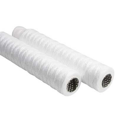 1 kg Weight Polypropylene RO Pre Filter String Wound Filter Cartridge 10*10*30cm Size