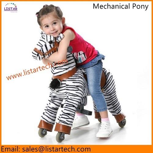 Mechanical Horse Toys Walking Toy, Ride on Animal, Giddy Up Go Pony Ride on