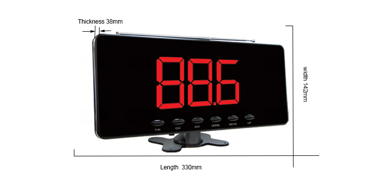 Suitable for server/guest paging restaurant table call system
