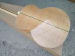 Flame maple custom G200 acoustic guitar Elvis Presley fretboard inlays