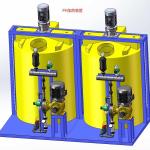 Customized Plastic Recycling Washing Line Carbon Steel Wastewater Treatment