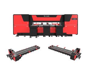 Quality Automatic Heterosexual Cutting CNC Band Saws 28kw Heavy Duty Structural Design wholesale
