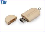 Wooden Tag USB 32GB Thumb Drives Flash Customized Logo Printing