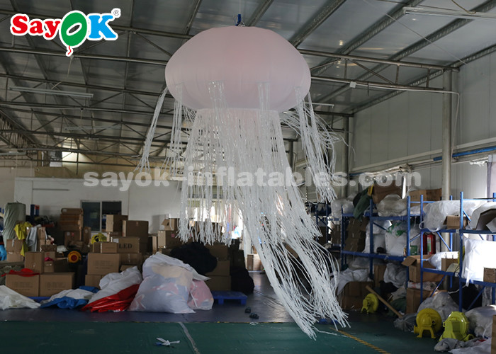 190T Nylon Cloth Inflatable Lighting Decoration With Remote Control