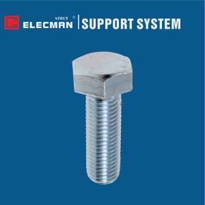Quality Galvanized Carbon Steel Hexagonal Strut Fasteners Head Cap Screw wholesale