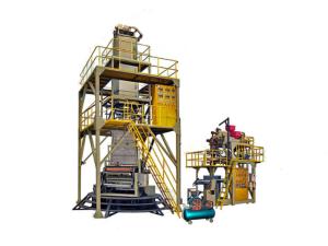 Quality SJG-1100 POF Shrinkable Three Layer Co-extrusion Blown Film Machine wholesale