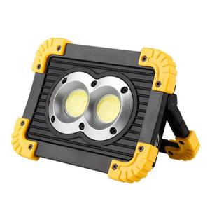 Quality LED Emergency Light Rechargeable LED Lamp Portable Charging Flood Light COB 20W Car Emergency Lamp Floodlight USB Lanter wholesale