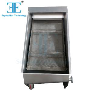 Quality Municipal Wastewater Treatment Static Screening Stainless Steel Wedge Static Screen wholesale
