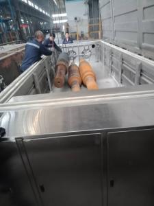 Quality 12kw Air Blast Cryogenic Tunnel Freezer Metal Processing Minus 190C wholesale