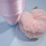 0.15mm Pink Color PA6 Nylon Monofilament Yarn Knitting Cross Stitch Embroidery