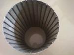 OD 126mm Continuous Slot Screen Stainless Steel AISI 316 Tube