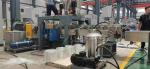 CE HDPE Plastic Recycling Line 160Kw Waste Plastic Granulator Machine