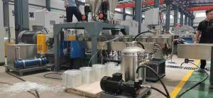Quality CE HDPE Plastic Recycling Line 160Kw Waste Plastic Granulator Machine wholesale