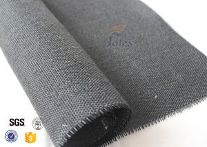 Quality 600g Thermal Insulation Materials Black Vermiculite Coated Fiberglass Fabric wholesale