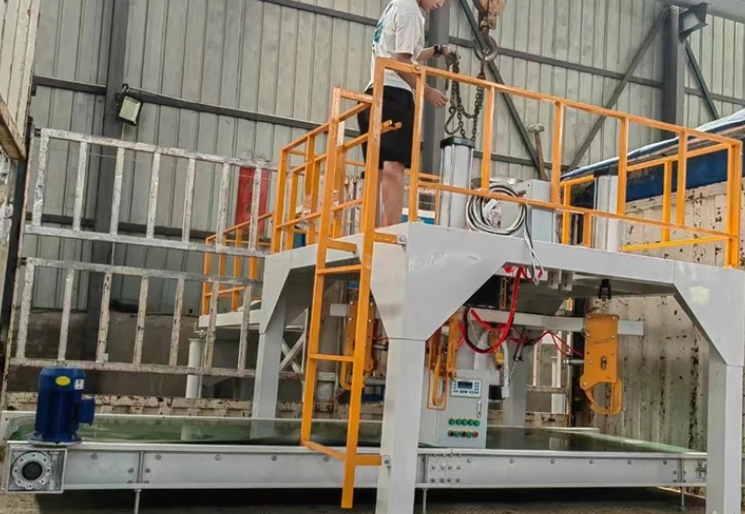 Corn Wheat Ton Bag Packaging Machine For Wood Block Filling Machinery Hardware