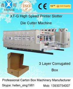 Quality 30kw Carton Making Machines With HRC58 - 62 wholesale