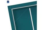 Fireproof Clean Room HPL Interior Glass Wood Door