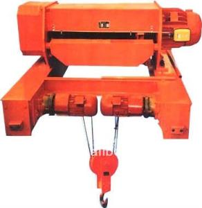 Quality Machining lifting Electric Crane Hoist 2 Ton Wire Rope Hoist Trolley wholesale
