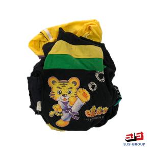Quality Mixed Knitting 0.5kg/Bag 25cm Colored T Shirt Rags wholesale