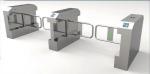 Single Lane 1000mm Swing Barrier Turnstile With Fingerprint