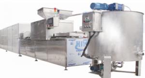 SSS304 Material Chocolate Cereal Bar Maker Machine , Chocolate Production Equipment