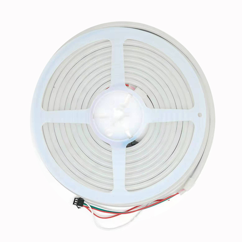 Outdoor IP67 12V 6*12MM Marquee Flowing Water Silicone Strip Lights Colorful Flexible Neon Light Strip