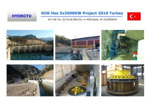 Quality Low Water Head Full Kaplan Hydro Turbine With Double Adjustable Blades wholesale