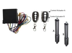 China 12V Dual DC Linear Actuators Individual Motion Control Box on sale