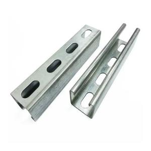 Quality Corrosion Resistant Silver Slotted Aluminum Channel With Exceptional Strength wholesale