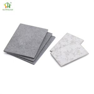 Quality Cellulose Fiber Cement Board Sound Proof 10mm Thick for Partition Wall Panel System wholesale