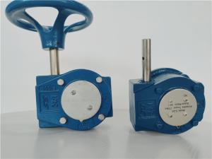 Quality Ip65 Cast Steel Water Butterfly Valve Gearbox wholesale