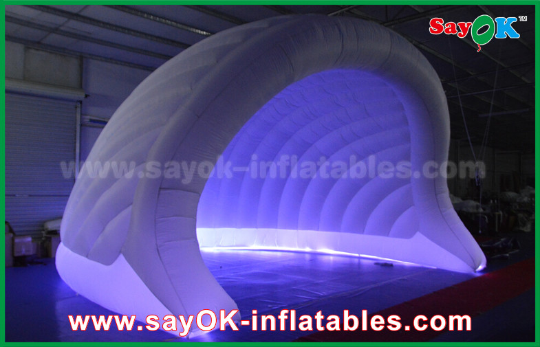 Inflatable Globe Tent 210D Oxford Cloth Inflatable Air Tent For Event / LED Lighting Inflatable Lawn Tent