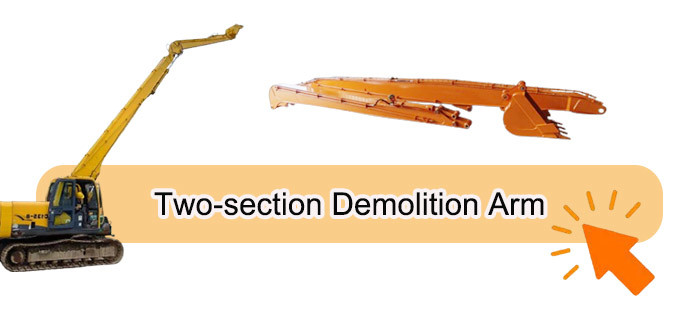 Hydraulic Telescoping Excavator Boom Better Performance Stable