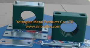 Quality Standard / light duty hydraulic pipe clamps with stainless steel plates and bolts wholesale