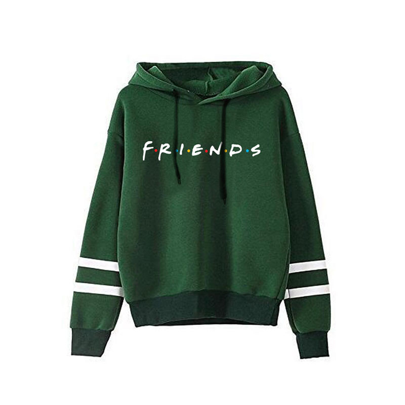 Printing Logo Woman Sweatshirt Hoodie Autumn Fleece White Sport Oversize