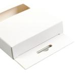 Recycled Materials Square Electronic Data Cable Earphone Packaging Cardboard