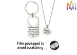 SS304 Custom Shaped Keychains