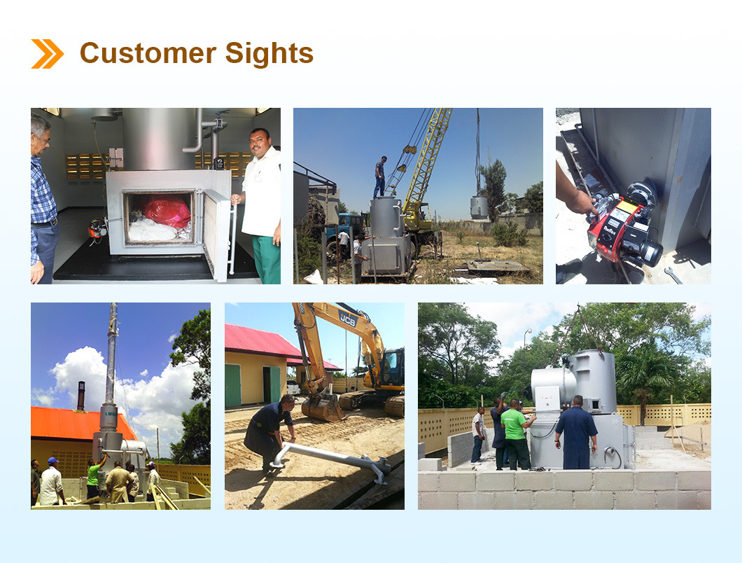 Small Farm Equipment Animal Carcass Incinerator Furnace for Pet Cremation Condition