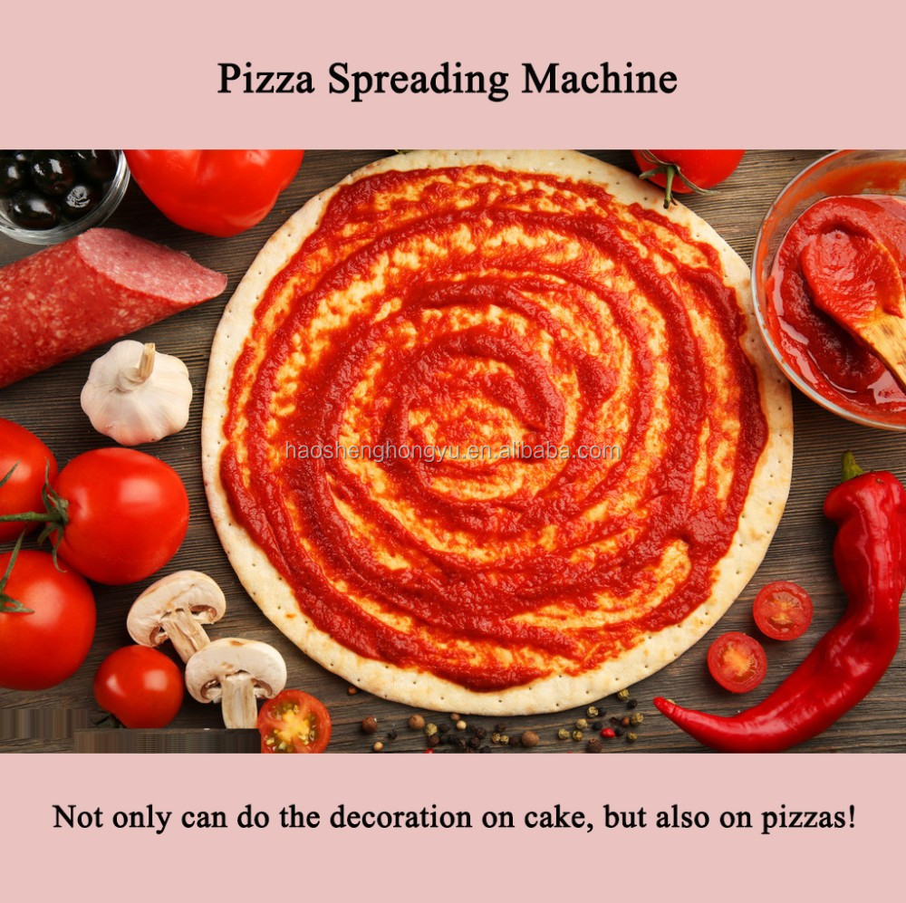 200KG Fully Automatic Cake Making Machine Ice Cream Spreading Decorating