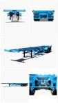 Fuwa Axle Skeletal Semi Trailer For Light Container Delivery