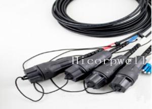 Quality Fullaxs LC / UPC Fiber Optic Patch Cables SM Duplex LSZH 4.8mm Length With 50M wholesale