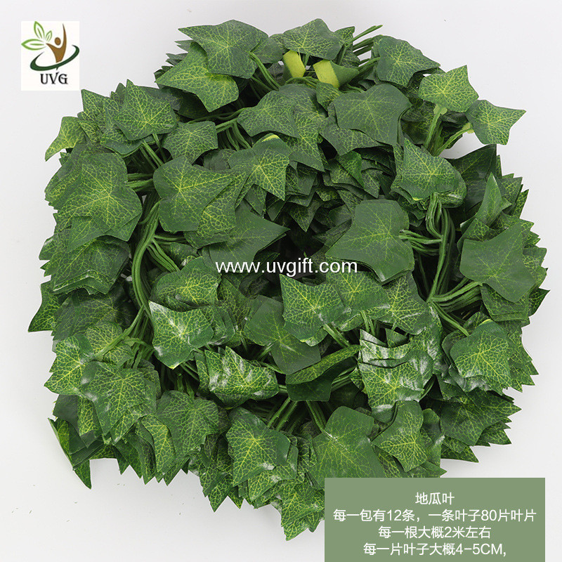UVG decorating ideas hanging plastic ivy leaves artificial vines for wedding themes use DHP01