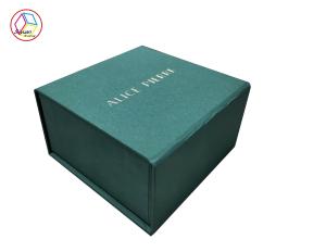 Quality Hot Stamping Flip Cardboard Jewelry Gift Boxes With Foam Insert wholesale