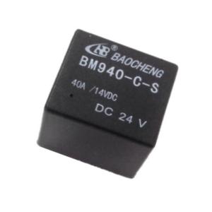 Quality PCB Mount 12VDC 40A Automotive Relay SPDT Sealed BM940 - C - S For Car Flasher wholesale