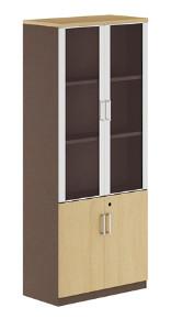 Quality modern office two door glass filing cabinet furniture wholesale