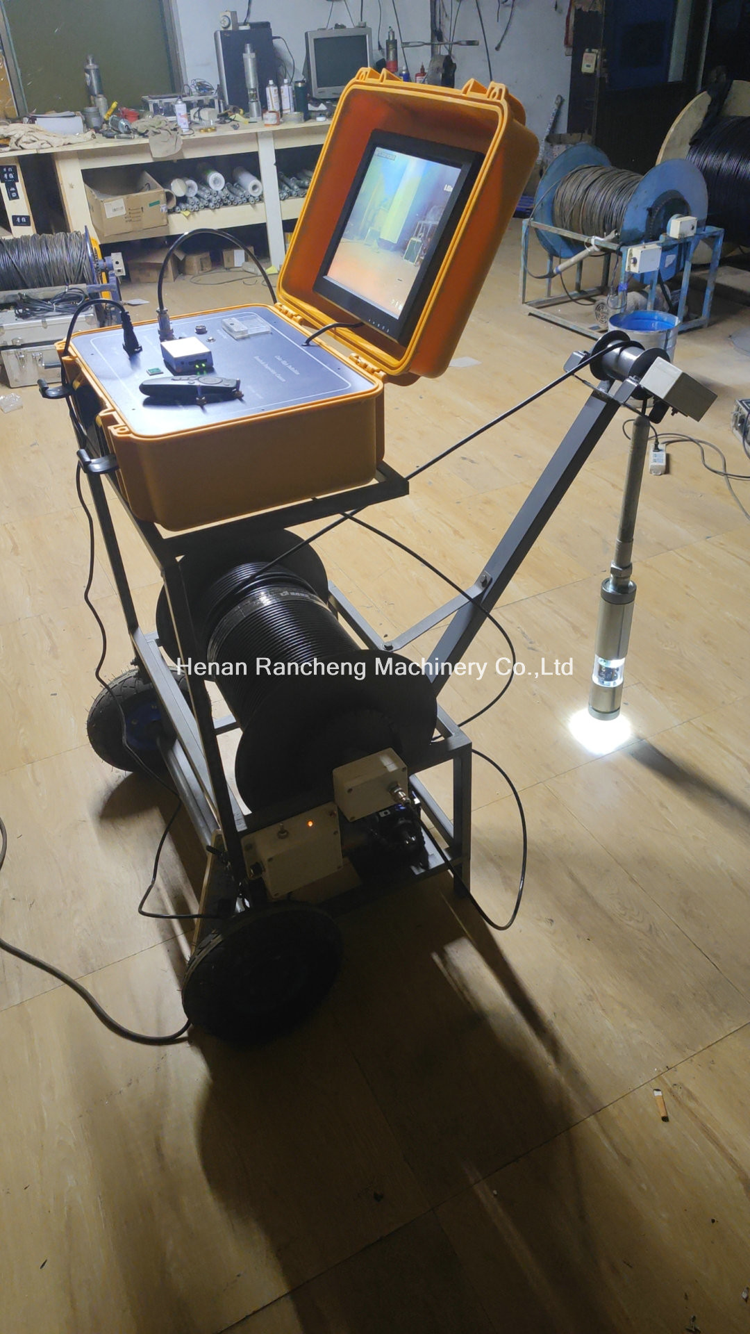 High Definition 300m Depth Deep Well Underwater Inspection Camera