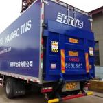 Long Life 1500KG Cantilever Tail Lift 2KW Rail Liftgate Steel Plate
