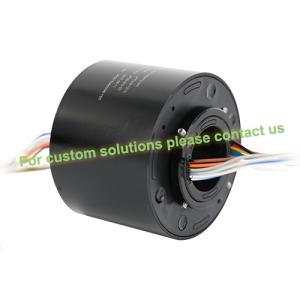 Quality Precious Metal Through Hole Slip Ring JINPAT 350rpm IP65 wholesale
