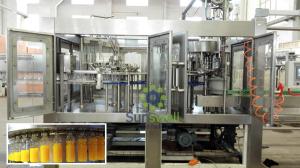 Quality Fruit Juice Crush Water Treatment Line , Juice Bottling Equipment wholesale