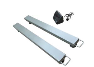 Quality 2 Ton Pallet Beam Scales , 220V Cattle Scale Load Bars wholesale